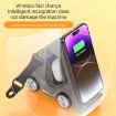 T20S 3-In-1 15W Small Forklift-Shaped Wireless Charger (Gray) - 7