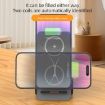 T20S 3-In-1 15W Small Forklift-Shaped Wireless Charger (Gray) - 9
