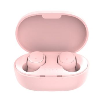 IPX4 Waterproof Bluetooth 5.0 Earphone with Charging Box - Pink - 1
