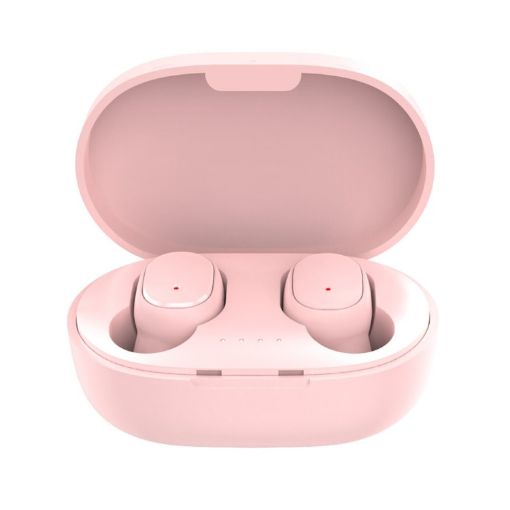 IPX4 Waterproof Bluetooth 5.0 Earphone with Charging Box - Pink - 1