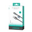 JOYROOM S-A50 Fast Charging Data Cable, USB-A to 8 Pin, 1.2m - Dark Gray - 7