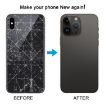 Black Back Cover for iPhone XS Max - iP14 Pro Max Look - 6