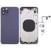 Purple Back Cover for iPhone XS Max - iP14 Pro Max Appearance - 1