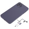 Purple Back Cover for iPhone XS Max - iP14 Pro Max Appearance - 2
