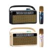 WK Beluga D17 Lyrics Bluetooth Speaker - Beige - 3