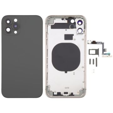 Black Back Cover for iPhone 11 - iP15 Pro Appearance - 1
