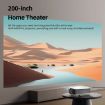 AUN A004 Pro 1080P 9000Lumen Android 9.0 Portable LCD Projector - 5