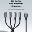 USAMS SJ739 Type-C Fast Charging Cable - Titanium Gray - 2