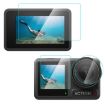 DJI Osmo Action 4 PULUZ 3-in-1 Lens Front and Back Screen Tempered Glass - 1
