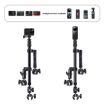 Dual-heads Crab Single Heads Motorcycle Clamps Handlebar Mount - 3