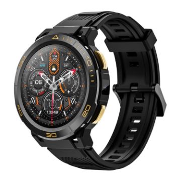 LEMFO Z1 Smart Watch 1.43" AMOLED Screen 4G Android 8.1 - Black - 1