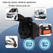 EU Standard TYPE2 Charging Pile Converter Plug - Black - 4