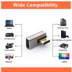 8K Displayport Adapter Converter - Male to Female Displayport Adapter - 4