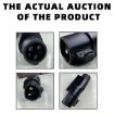 Tesla-TYPE1 EV Charging Station Adapter Conversion Head - Black - 6