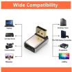 8K 60Hz Displayport Adapter Converter - Right Angle - 3