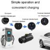 TYPE2-TYPE1 EV Charging Station Adapter - Black - 4