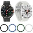 Samsung Galaxy Watch 7 44mm Style C Stainless Steel Bezel Ring Cover - 3