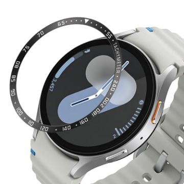 Samsung Galaxy Watch 7 40mm Style E Stainless Steel Bezel Ring Cover - 1