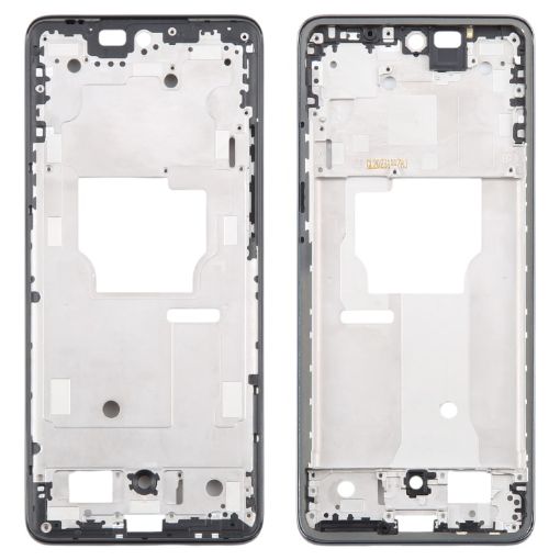 Motorola Edge 40 Neo Front Housing LCD Frame Bezel Plate - Black - 1