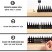 20pcs/Box 30cm 3 Rows Spikes Plastic Bird Repellent Spikes - Brown - 5