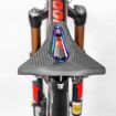 PROMEND SD-577 Bicycle Saddle - Size M - Black Color - Hollow Steel Bow - 9