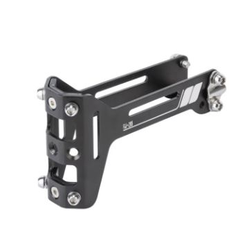 PROMEND FJJ-285 Water Bottle Cage Conversion Mount - Frosted Black - 1