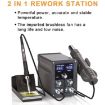 BAKU BA-898A+ Soldering Station Hot Air Station EU Plug 220V - 3