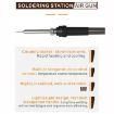 BAKU BA-898A+ Soldering Station Hot Air Station US Plug 110V - 6