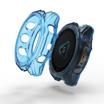 Garmin Fenix 8 AMOLED 47mm Protective Case - Transparent Blue - 1