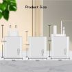 120W 3 PD Type-C Dual USB Quick Charger for Mobile Phones - 7