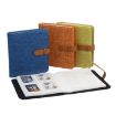 3" 288-Photo Cotton Linen Album - Green - 6