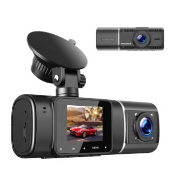 Dual Recording Front 1080+Internal 1080 HD Car Recorder - 1