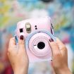 Colorful Starry Sky Camera Bag for Fujifilm Instax Mini 12 - Blue Green - 6