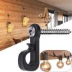 Holiday Lights Hanger Hooks - 30pcs/Box - Black - 2