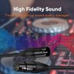 XLR 3 Pin Female to RJ45 Male Cable for DMX-CON Controller, 30cm Black - 6