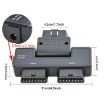 Universal OBD2 Automotive 16Pin Adapter - 1 To 2 - 3