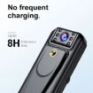 A82 IR Night Vision Rotating Lens 2K HD Video WiFi Recorder Black - 2