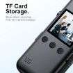 A82 IR Night Vision Rotating Lens 2K HD Video WiFi Recorder Black - 3