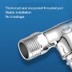 Outdoor Anti-theft Faucet with Lock - 4 Minute Alloy Sparkler - 4