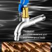 Outdoor Anti-theft Faucet with Lock - 4 Minute Alloy Sparkler - 6