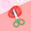 Cute Vegetable & Fruit Shape Kids Scissors (Grape) - 2pcs/Pack - 5