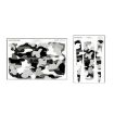 DJI Neo Drone Remote Control Sticker - Dark Camo | Protective Cover - 2