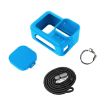 PULUZ Silicone Protective Case for GoPro HERO13 Black with Wrist Strap & Lens Cover - 9