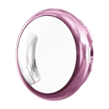 Google Pixel Watch 3 45mm Pink TPU Case with Screen Protection - 1
