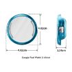 Google Pixel Watch 3 45mm Pink TPU Case with Screen Protection - 5