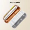 Samsung Galaxy Fit3 Rose Gold Electroplated TPU Case with Screen Protection - 3