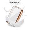 Samsung Galaxy Fit3 Rose Gold Electroplated TPU Case with Screen Protection - 5
