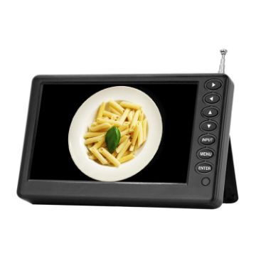 5 Inch Portable Car Digital LCD TV, DVB-T2 Format, US Plug - 1