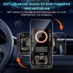 WEKOME WP-U208 15W Wireless Charging Car Holder (Grey) - 5