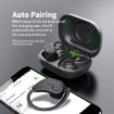 Bluedio S6 Sports Wireless Bluetooth Earphones - Black - 3